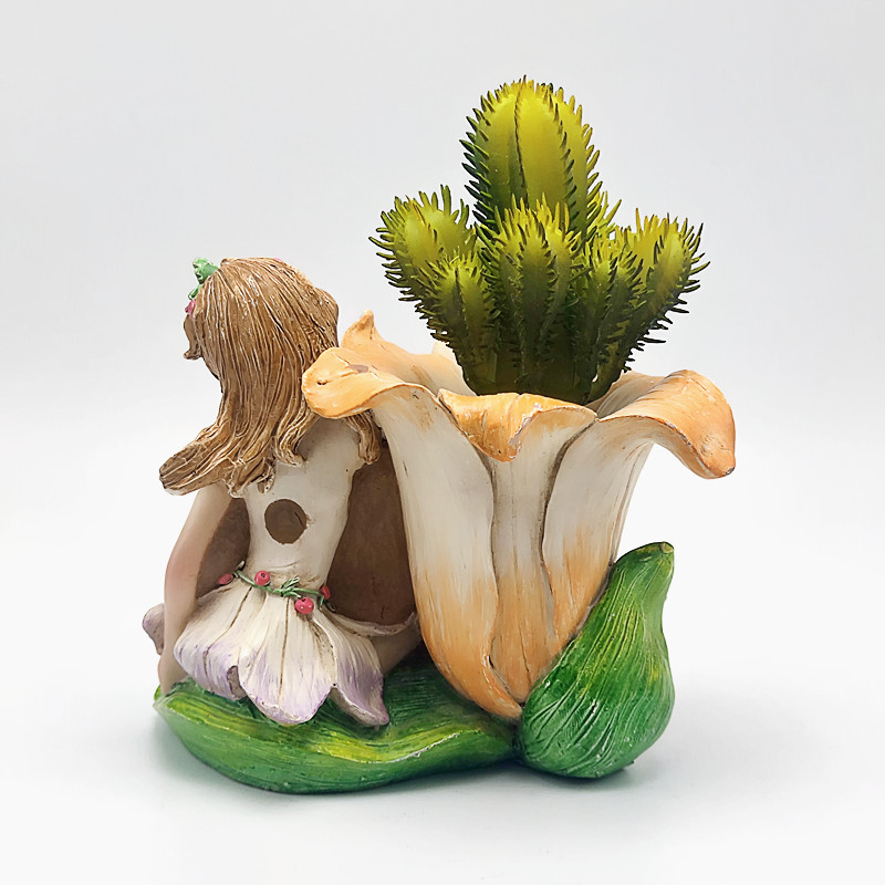 Flower Fairy Vase Cactus Silic - Cactus Mix Pot recension och pris