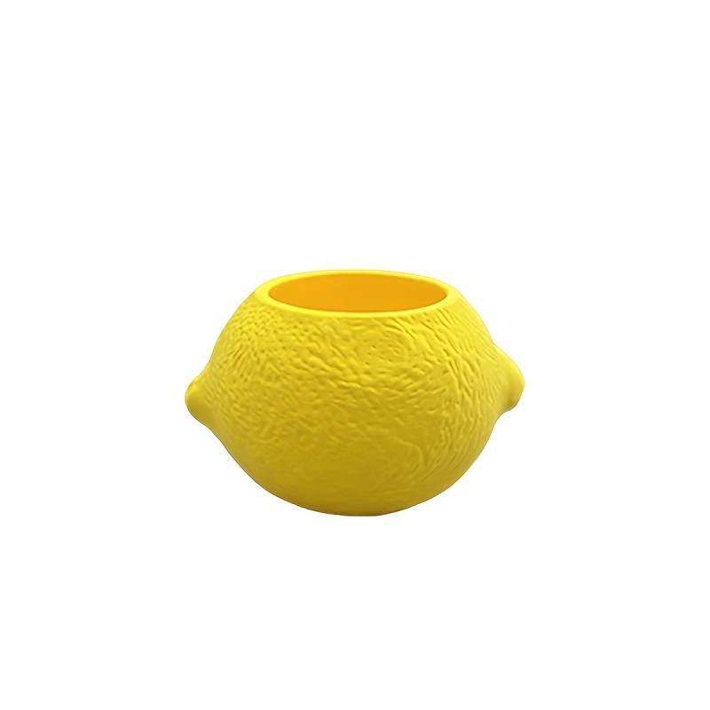 Lemon Shape Decorative Planter - Cactus Mix Pot recension och pris