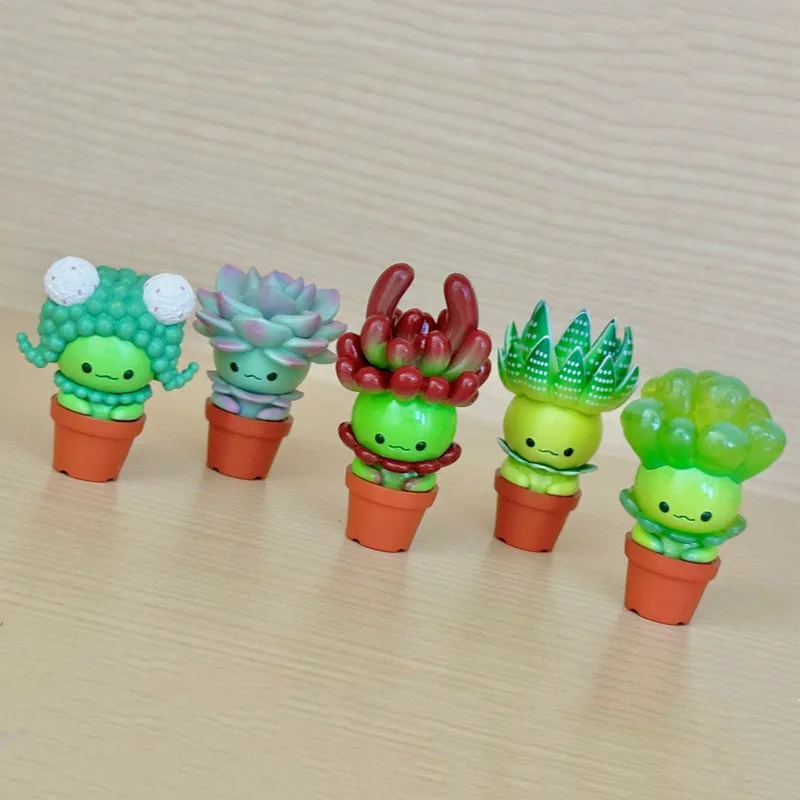 Original QUALIA Kawaii Gashapo - Cactus Mix Pot recension och pris