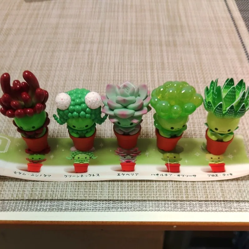Original QUALIA Kawaii Gashapo - Cactus Mix Pot recension och pris