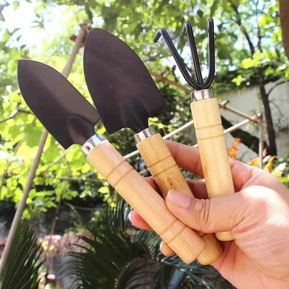 3Pcs/Set Mini Garden Tool Set  - Cactus Mix Pot recension och pris